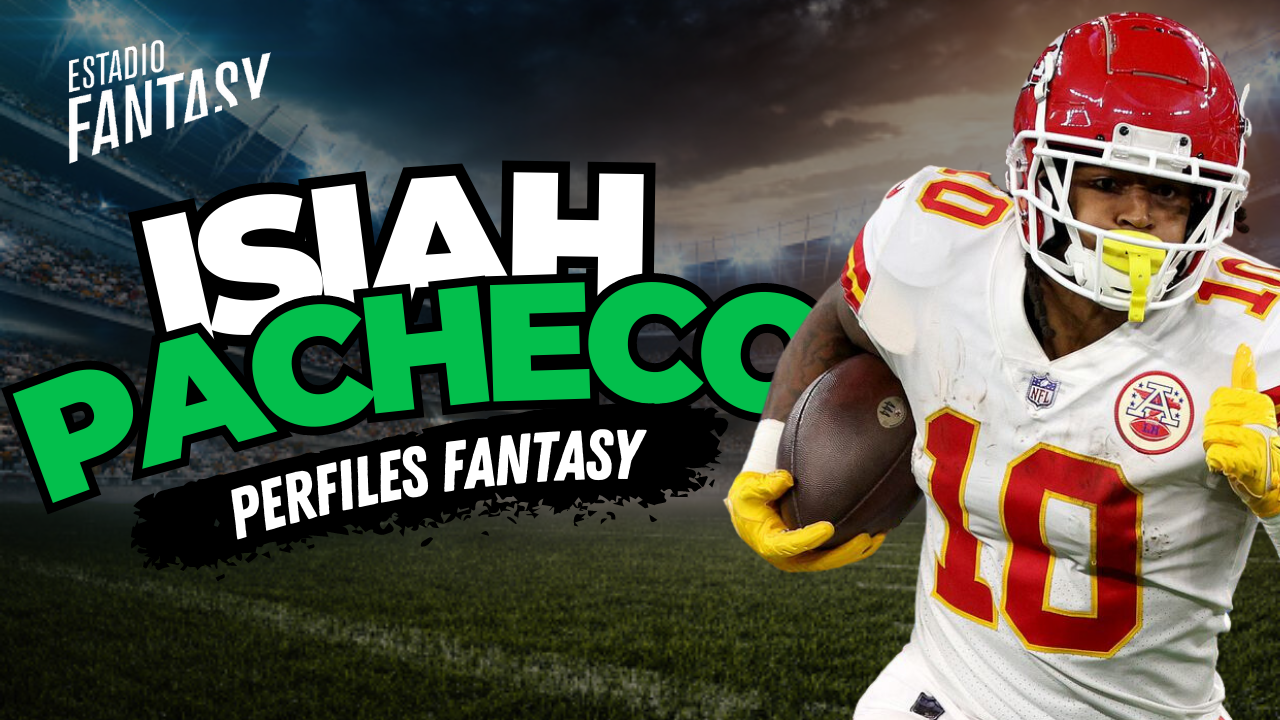 Estadio Fantasy Podcast Un RB que va a polarizar, Isiah Pacheco